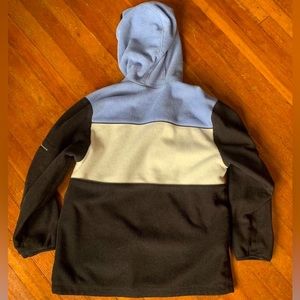 Vintage 90s CS Signature Reversible Hooded Zip Up Jacket. Size medium.